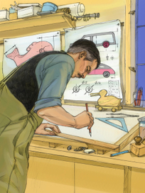 Иллюстрация для книги"Лего"