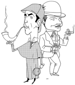 Василий Ливанов и Виталий Соломин