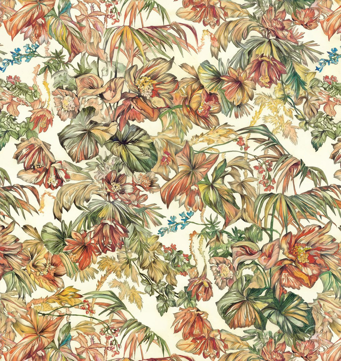 Растительный орнамент, раппорт