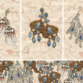 национальные серьги 2