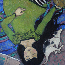 девочка с черными волосами