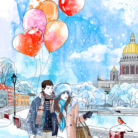 САНКТ-ПЕТЕРБУРГ. ДЕНЬ СВ.ВАЛЕНТИНА