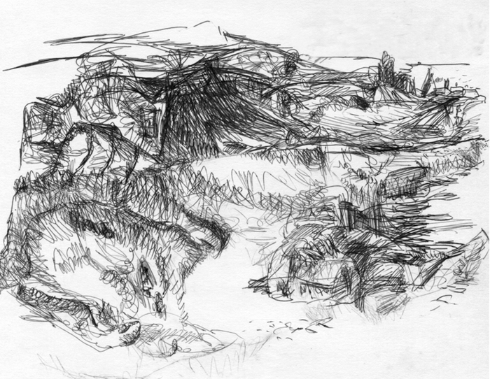 пейзаж в октябре