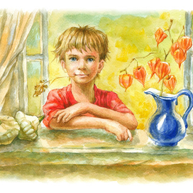 Колька. Заставка к повести.