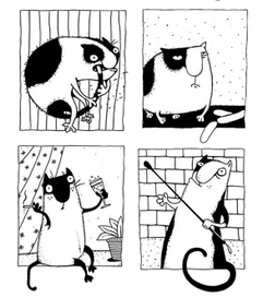 «Плохие кошки», иллюстрации - 2