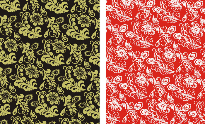 паттерн "хохлома"