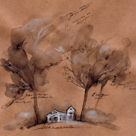 Старый дом глянет в сердце моё