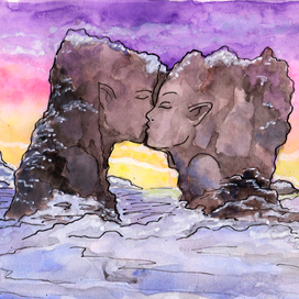 Целующиеся скалы