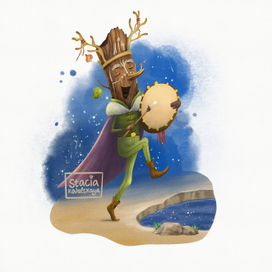 Иллюстрация "Шаман. Сказки весеннего леса"