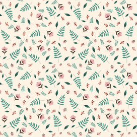 Бесшовный цветочный паттерн