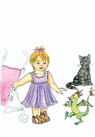 Как Даша училась ходить