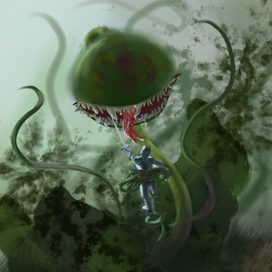 Хищненький цветочек