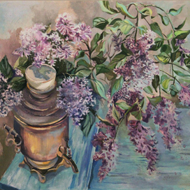 Этюд с сиренью