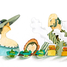 Сказка про художника и корову Музу