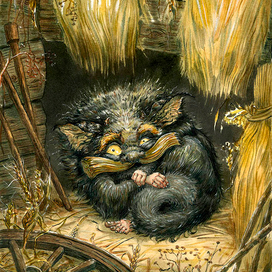 Овинник для русских народных сказок.