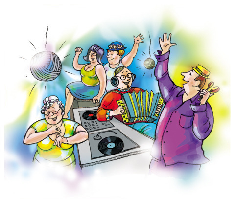 Иллюстрация для журнала FHM