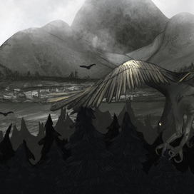 Полёт над деревней