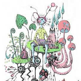 Мальчик и кот