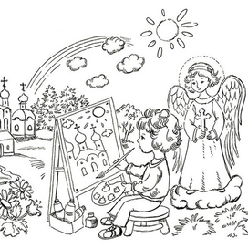 Маленький художник