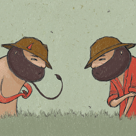 Цыганская народная сказка - поединок