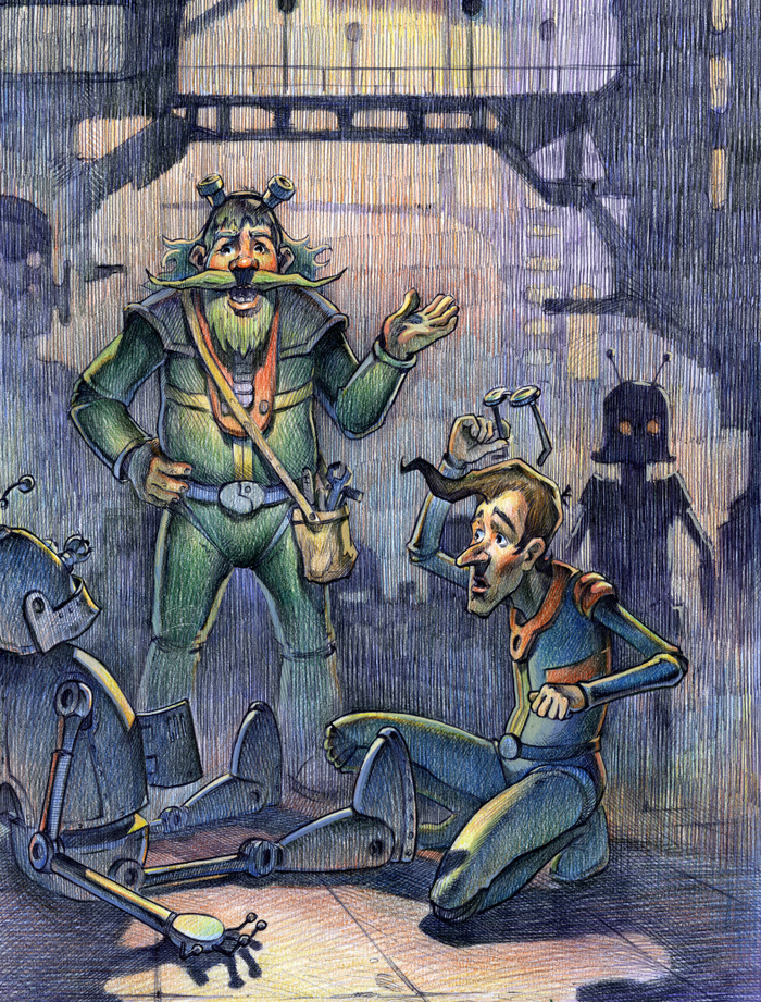 По мотивам Кира Булычева _ планета Шелезяка