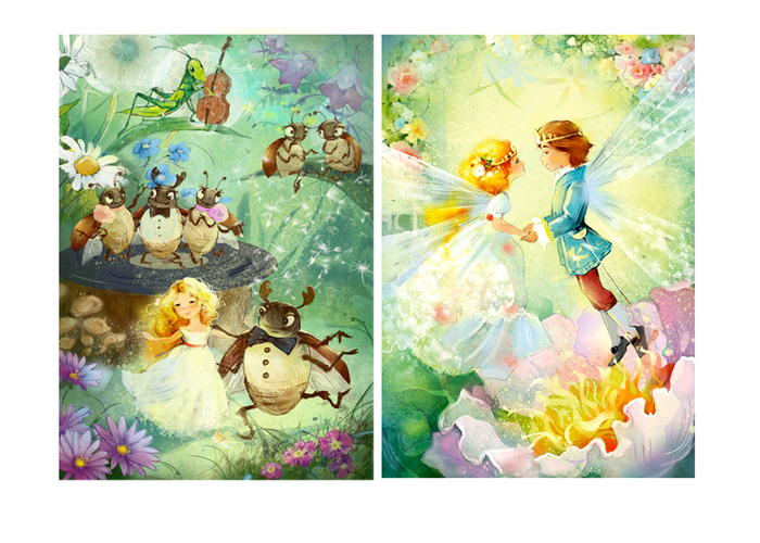 Дюймовочка для айпад (для Clap Publishing)