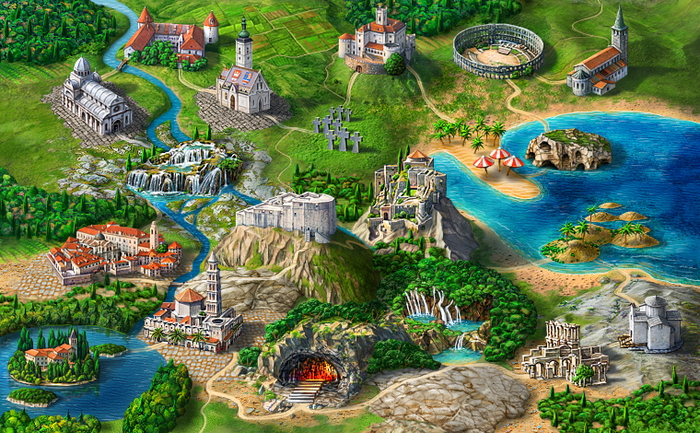 карта "Хорватия"