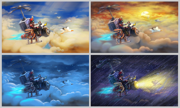 Над облаками (4 в 1)