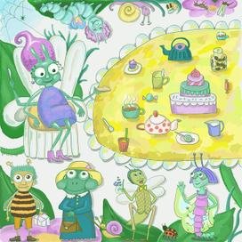 Праздник у букашечки. Работа для конкурса