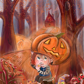 Ожившая тыква