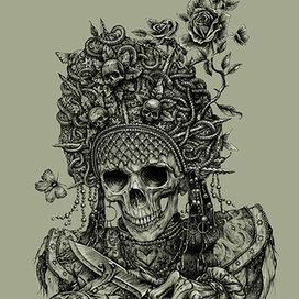 Иллюстрация для печати на текстиле