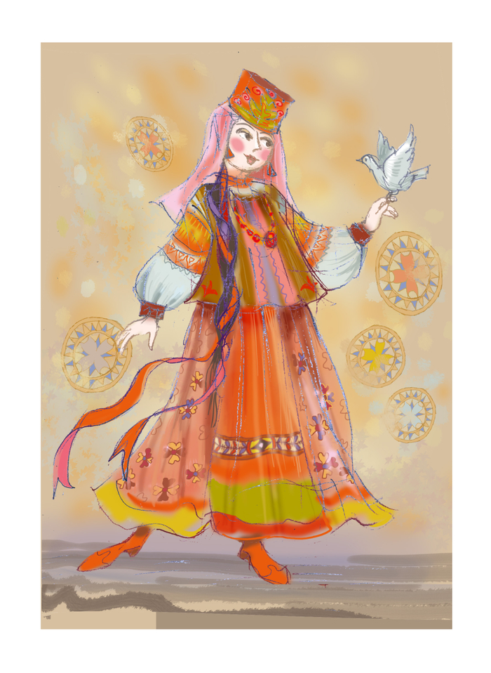 Русская красавица