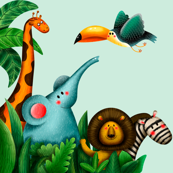 фрагмент иллюстрации для коробки