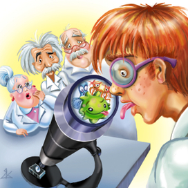 Петька-микроб