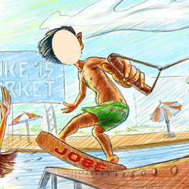 Тантамареска для вейкбордистов