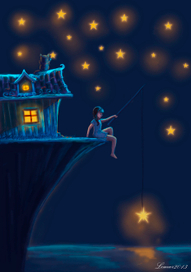 Ночная рыбалка