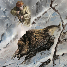 На номере...