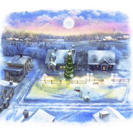 Елка повзрослела...