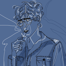 Портрет в графическом стиле