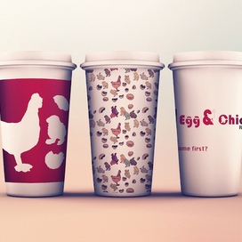 Брендинг ресторана Egg & Chicken