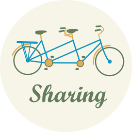 Sharing logo