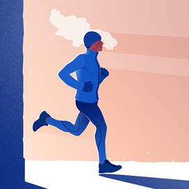 Зимняя пробежка