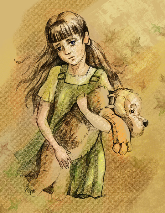 Девочка с собачкой