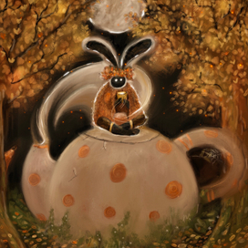 Магические осенние иллюстрации