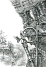 Шмуц к произведению А. Зорич "Стальной лабиринт" Издательство "Тактикал Пресс"