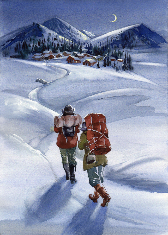 Смок и Малыш. К Мормонам.(Д.Лондон)