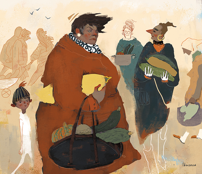 Женщины с кабачками