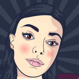 Векторный портрет 