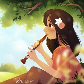 Девушка музыкант