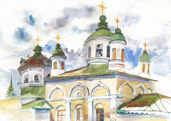 Великий Устюг. Собор Иоанна Устюжского на Соборном дворище